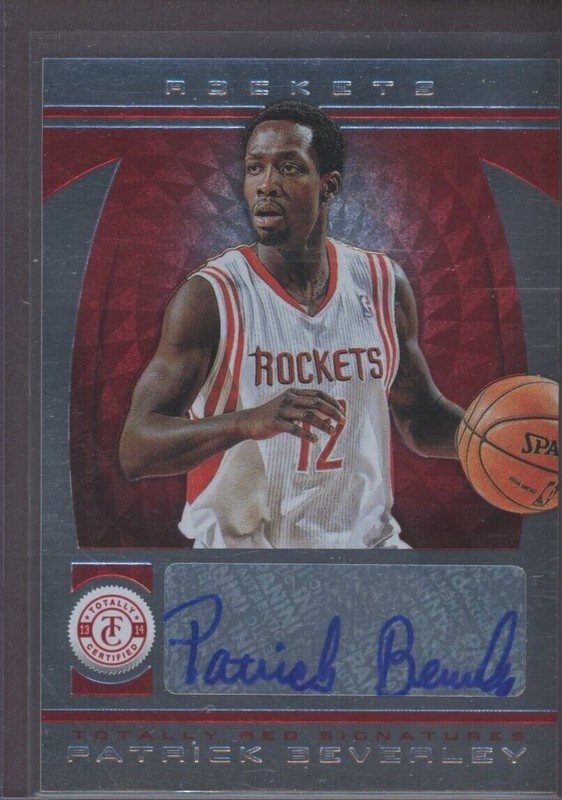 Patrick Beverley On-Card Autographed Panini Prestige Card..Panini Authenticated!