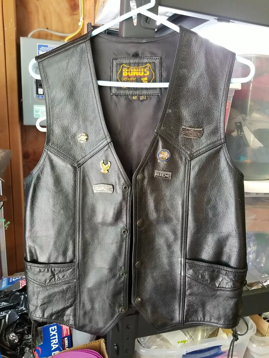 Bonus genuine deals leather jacket
