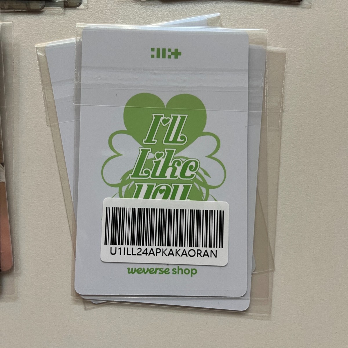 ILLIT Official Authentic Weverse POB Photocard I'll Like You