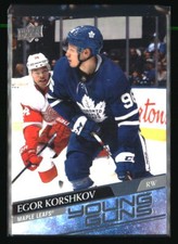 Egor Korshkov 2020-21 Upper Deck #219 HOCKEY Card