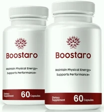 (2 Pack) Boostaro Capsules, Boostaro Male Pills, Boostaro Supplement