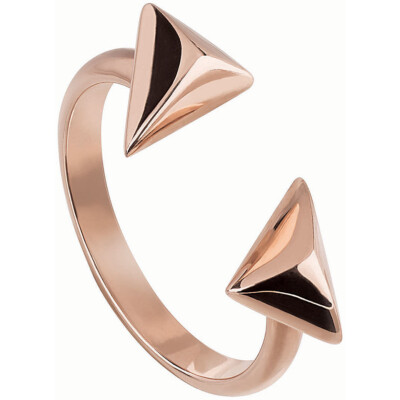 Damenring BREIL ROCKERS TJ2580 Edelstahl Gold Rose Grosse 12