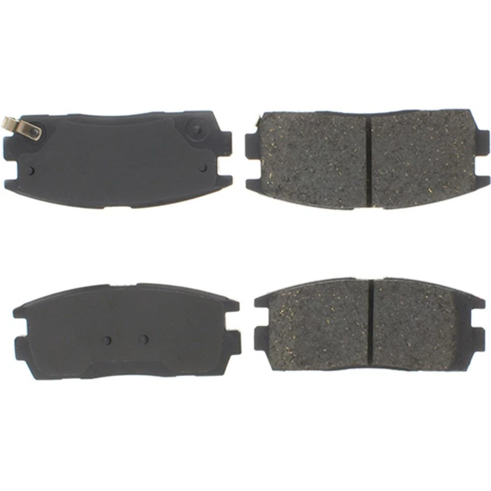 Rotores de freno traseros y pastillas de freno metálicas PZ para Chevrolet Equinox 2015-2017 Foto 3 de 4