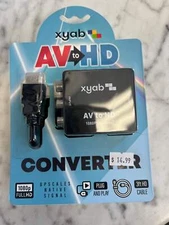 XYAB AV to HDMI Converter w/ 3 ft cable NEW A5225