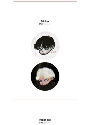 VIXX LR [BEAUTIFUL LIAR] 1st Mini Album CD+Foto Buch+Sticker+Paper