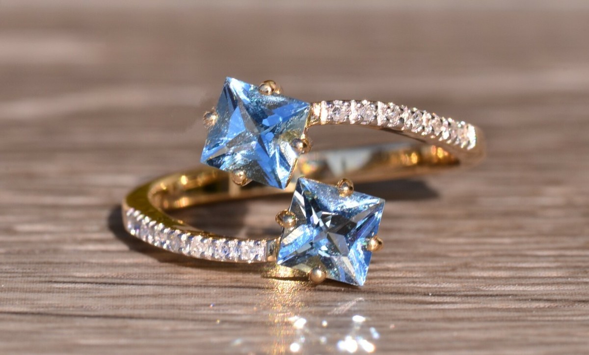 週末1万OFF定価11万Bororo Aquamarine Gem Ring 週末1万OFF定価11万Bororo Aquamarine Gem Ring - メルカリ