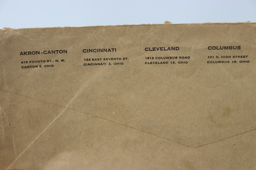 US used cover 1956 1070 1069 1073 1067 Ohio henger Fairfield business - Picture 6 of 6