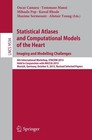 Statistical Atlases and Computational Models of the Heart. Imaging and Modelling Challenges (2016, Taschenbuch)