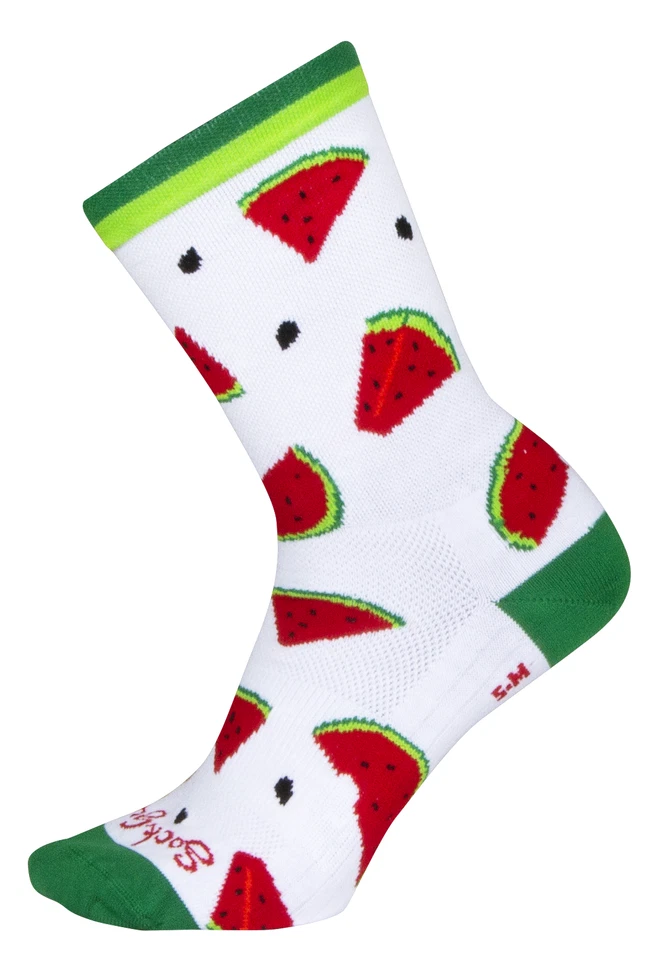 Socks - SockGuy - Crafty Red S/M 6" Crew Cycling/Running NEW - Image 4 of 4