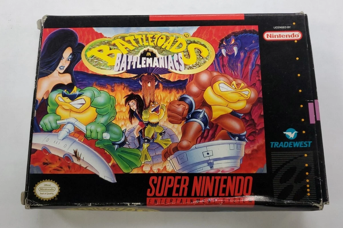 Battletoads snes hotsell