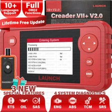 2025 LAUNCH X431 CRP123 VII+ OBD2 Diagnostic Scanner ABS SRS Fault Code Reader