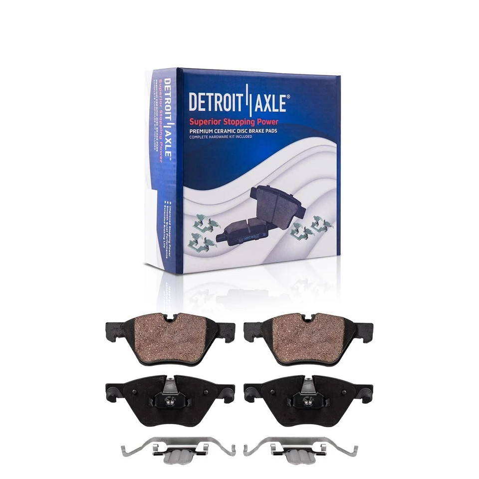 Kit de pastillas de freno delanteras y traseras de cerámica para BMW 528i 528i xDrive 2011 2012 2013-2016 Foto 3 de 4