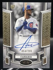 ALEXANDER CANARIO 2024 Topps Tier One BREAKOUT SILVER FOIL AUTO /299 Cubs 🔥⚾️