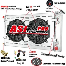 4 Row Radiator Shroud Fan Relay For 1991-93 Chevy Caprice Buick Roadmaster 5.0L