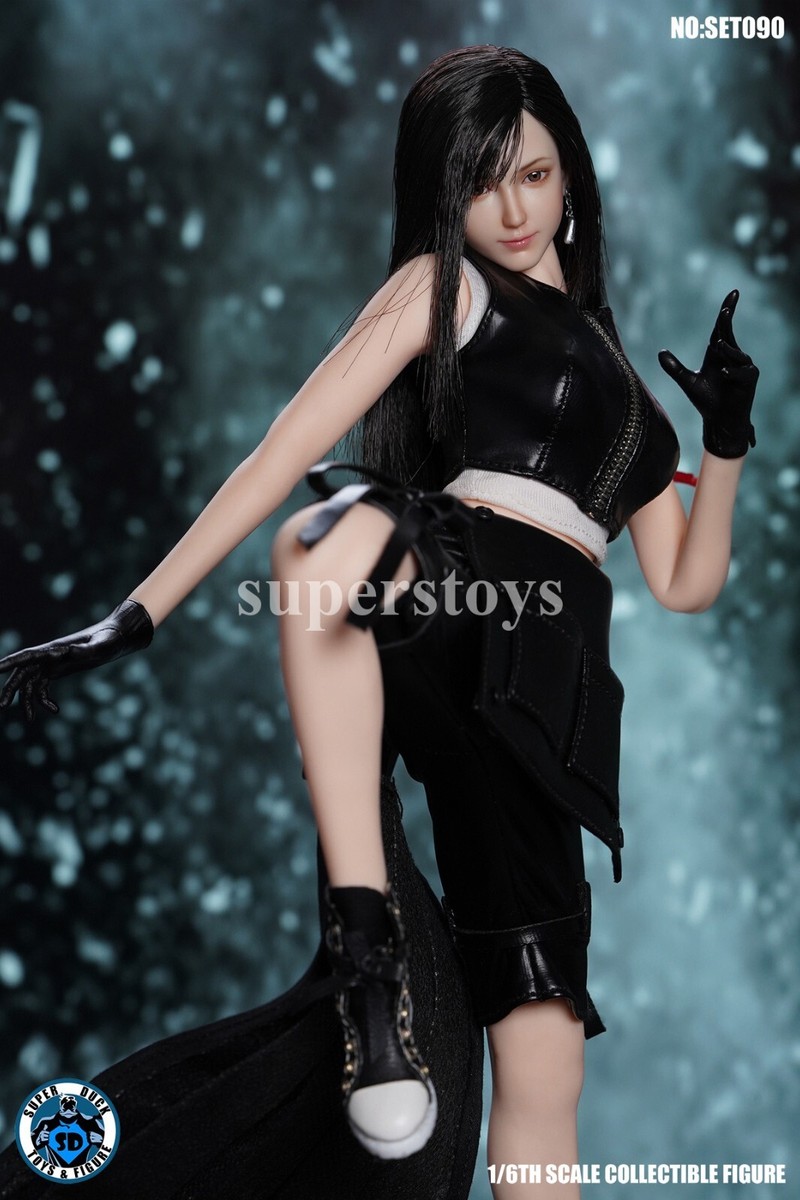 SUPER DUCK SET090 1/6 Fantasy Fighting Goddess Tifa Head & Clothes
