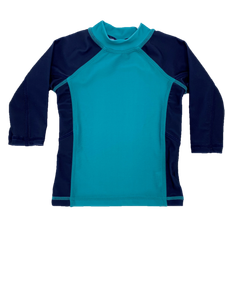 baby boy long sleeve swim shirt