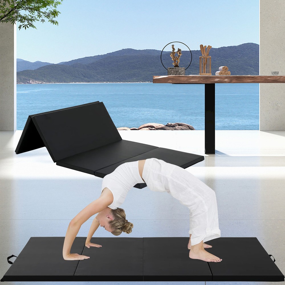 Gymnastics Mats Folding Exercise Mat Tumbling Mat Yoga Mat Lightweight Panel Mat Gymnastics Mats Folding Exercise Mat Tumbling Mat Yoga Mat Lightweight Panel Mat