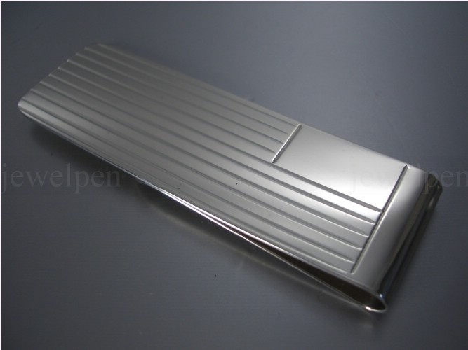 Custom 925 Sterling Silver Money Clip - Handcrafted & Personalized (V3)-image