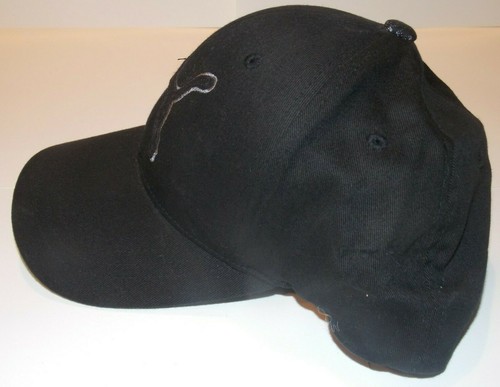 Neu ohne Etikett Puma lässige Mütze Flex Fit verstellbar schwarz Größe L/XL - Bild 2 von 6