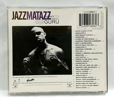 CD) Guru – Jazzmatazz Volume II: The New Reality, 7243 8 34806 2 3