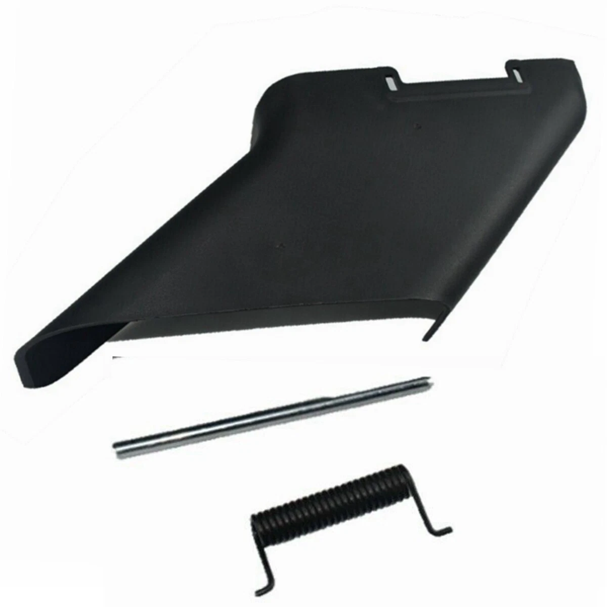 Lawn mower side discharge chute outlet