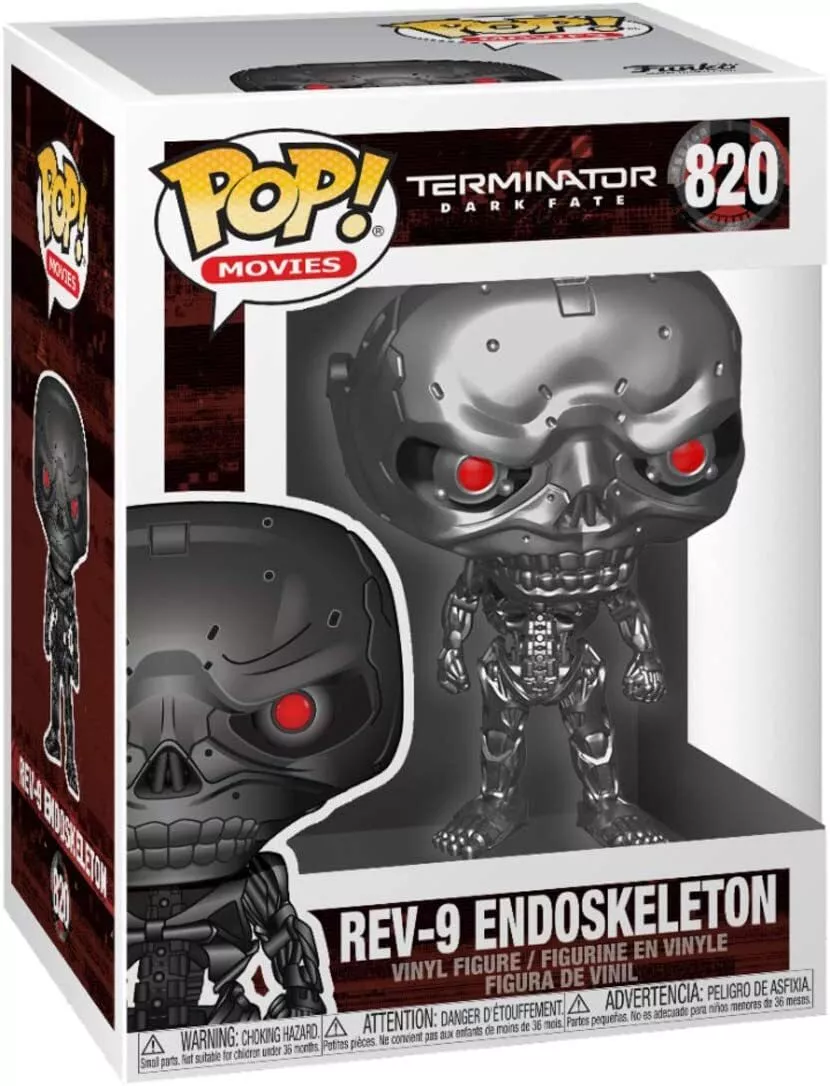 Funko 43503 POP Movies Terminator Dark Fate-REV-9 Collectible Figure,  Multicolou