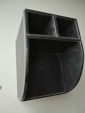 PU Leather Desk Desktop Mini Organizer