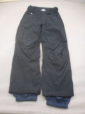 Champion Size M Girls Black Boot Gaiters Windproof Adjustable Snow Pants 051