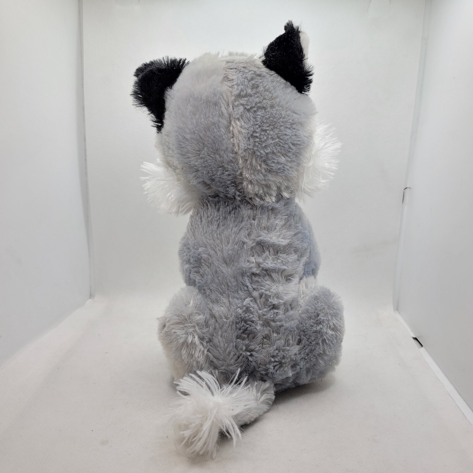 Plush Husky Stuffed Animal 2018 Dog Grey White Soft Furry BJ toy