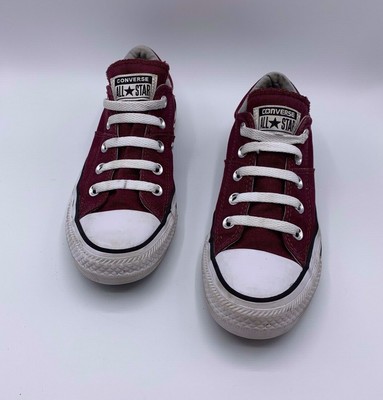maroon converse sneakers