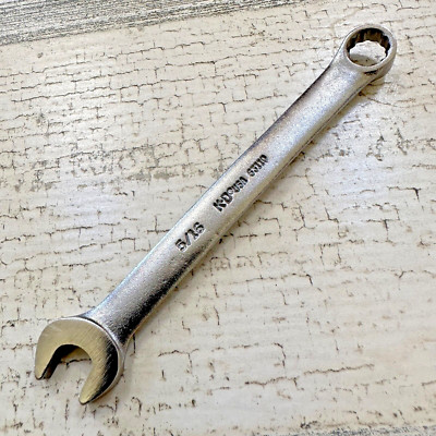 Vintage KD Tools USA 5/16'' Combination Wrench 12 Point 63110 Matte Finish