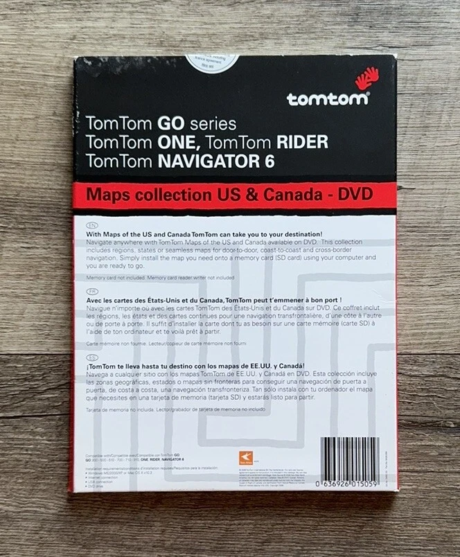 TomTom Go Series, One, Rider & Navigator 6 - Maps Collection U.S. & Canada DVD - Image 2 of 4