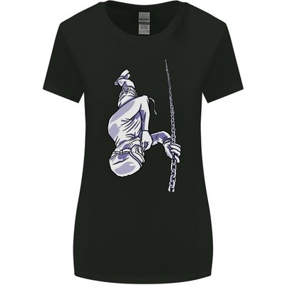 Freediving Kette Diver Scuba Tauchen Damen Breiter Schnitt T-Shirt
