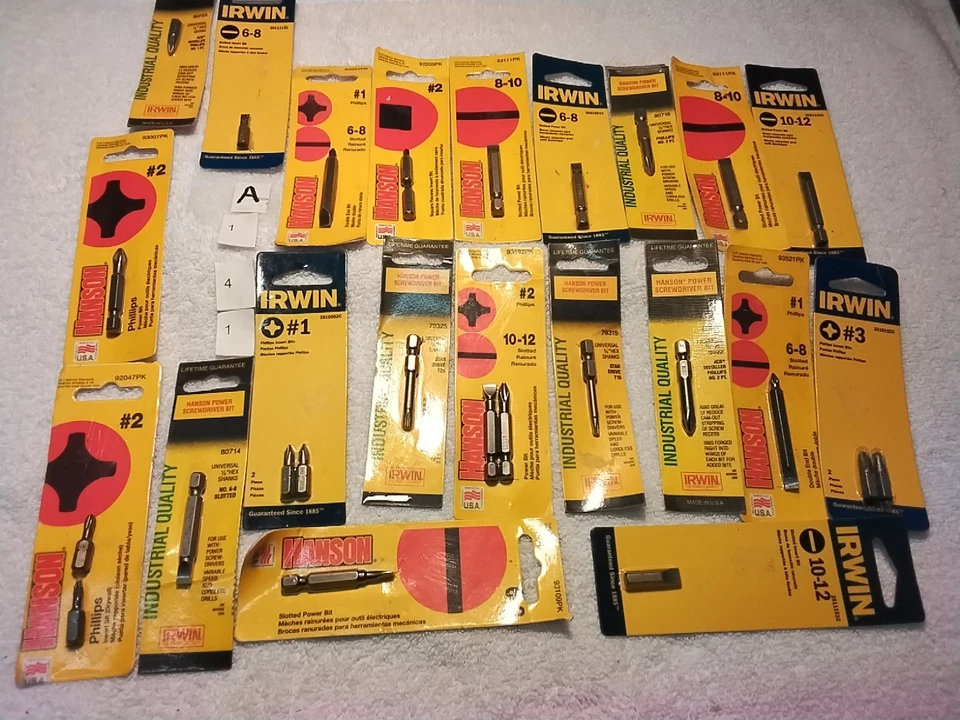 26pc IRWIN ASSORTED SCREWDRIVER BIT SET - Image 2 of 4
