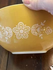 Vintage Pyrex #442 Butterfly Gold Cinderella Mixing Bowl 1.5 Quart
