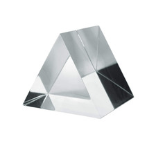 Equilateral Acrylic Prism 2" 50mm   60  Triangular Optical Prism