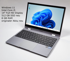 Medion Laptop Akoya S14402 Win 11 Intel Core i5 8 GB RAM 512 GB SSD neu Akku neu
