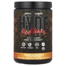 HYDE® Nightmare, Intense Energy Pre-Workout, Orange Screamsicle, 15 oz (425.1 g)
