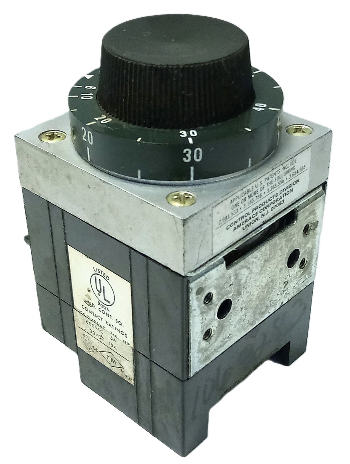 Agastat 7012BI 6-60 Minute Delay-On Time Delay Relay w/ 240 V AC Coil