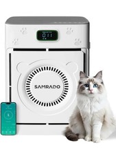 Smart Pet Air Purifier for Home Large Room Up to 2500 Ft , H13 HEPA Air Purifie