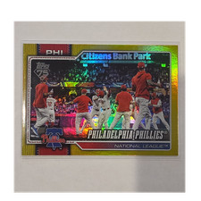 Topps 2026 Series 1 Citizens Bank Park Phillies Yellow Serial #295 /399