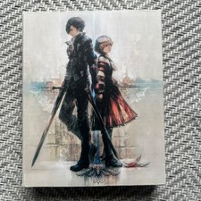 Final Fantasy XVI Deluxe Edition Bonus Steelbook Map Cloth Metal Tray New