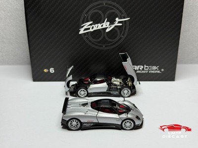Almost Real 1:64 Pagani Zonda F Grigio Mercurio 2005