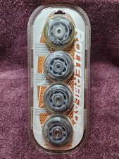 Rollerblade Inline Skate Wheels 76mm 80A ABEC Bearings 8 Pack New Sealed Vintage