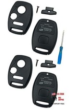 Replacement Key Fob Cover Case fits for 2006 2007 2008 2009 2010 2011 2 Black