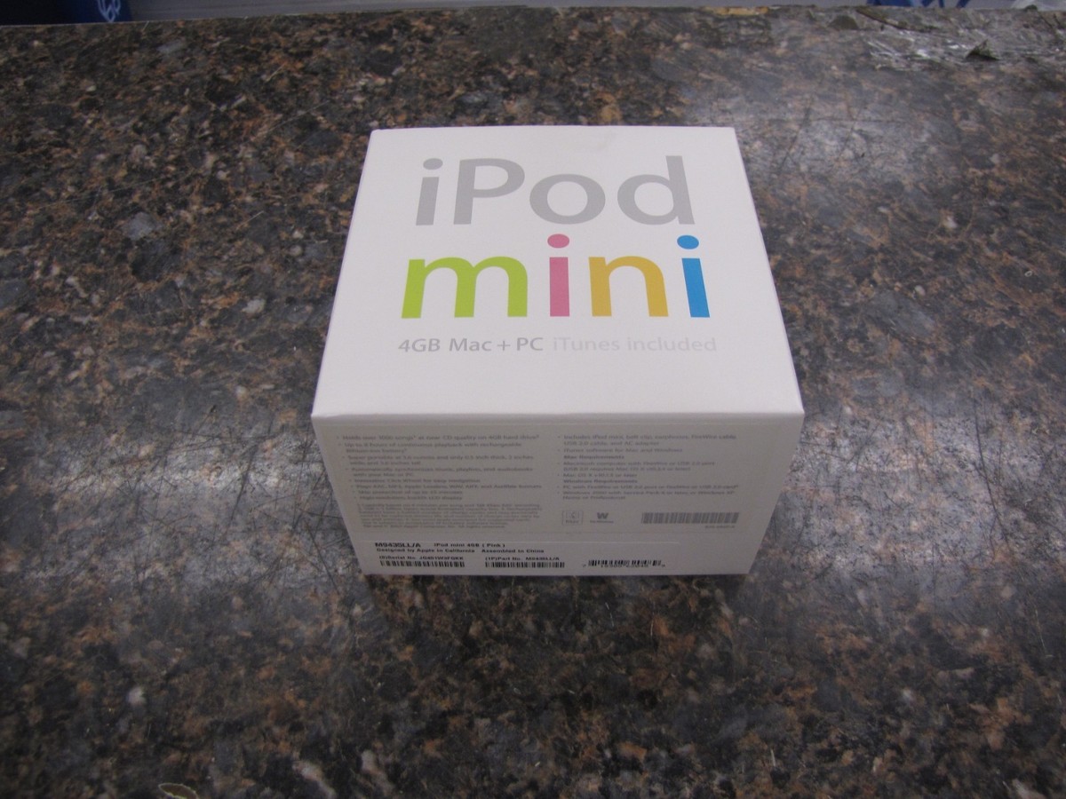 Apple iPod mini 1st Generation Pink (4 GB) for sale online | eBay