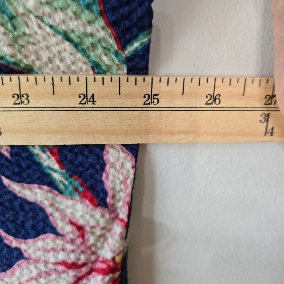 New Polo Ralph Lauren Floral Seersucker Shirt Mens XL Classic Fit Short Sleeve - Image 4 of 4