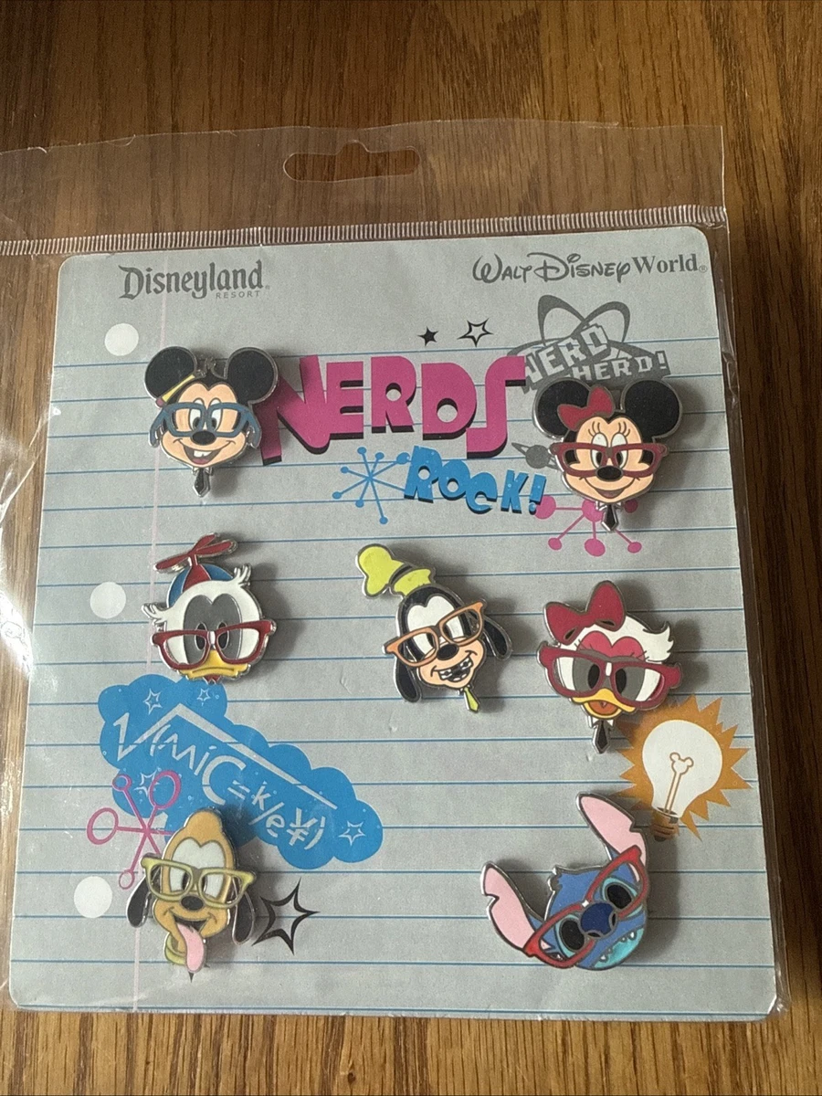 disney nerds pin set products for sale | eBay