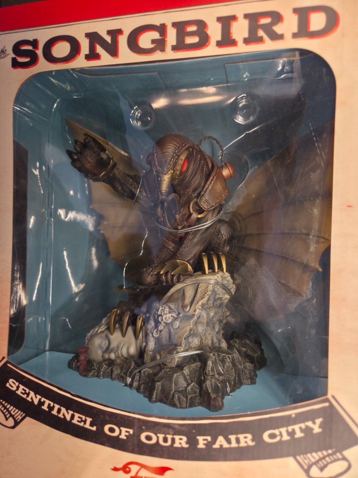 Songbird BioShock Infinite Statue Fink MFG Sentinel of Our Fair City Rare NIB