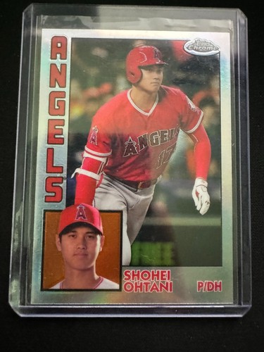 2019 Topps Chrome - 1984 Topps Shohei Ohtani #84TC-25 Refractor